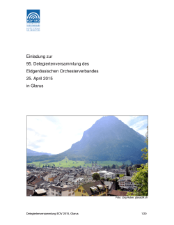Vollständige Broschüre mit den Jahresberichten - EOV-SFO