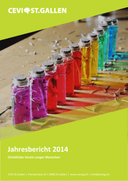 Jahresbericht 2014