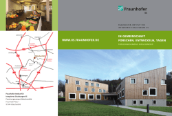 IIS Forschungscampus Waischenfeld
