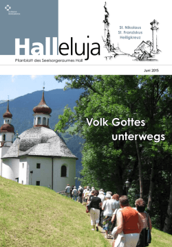 Halleluja - Pfarre Hall