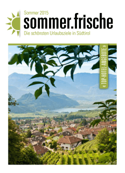 "Scheizer Familie" Beilage sommer.frische März 2015 (PDF