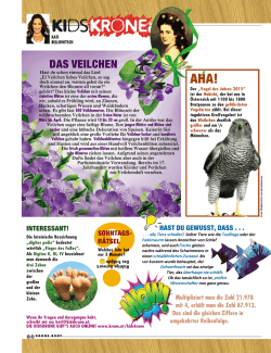 Ausgabe vom 12. April 2015