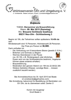 eh&ouml;rlosenverein Ulm und Umgebung e. V.