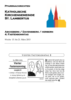Katholische Kirchengemeinde St. Lambertus