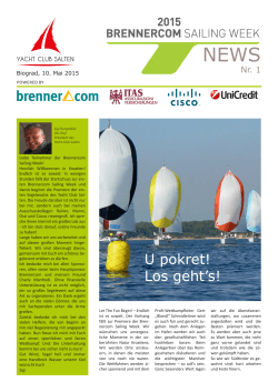 BSW_NEWS_2015_01 - Brennercom Sailing Week