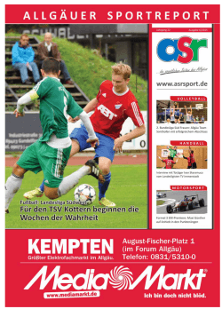 ASR Sport Ausgabe Juni 2015