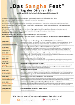 „Das Sanga-Fest“ - 18. April 2015 - mp