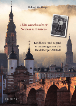 Ein wascheschter Neckarschl&auml;mer&laquo;