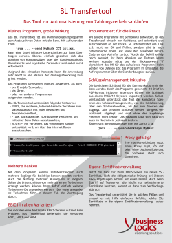 BL Transfertool - Business