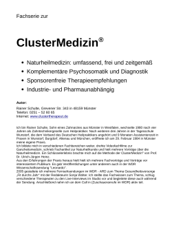 ClusterMedizin®