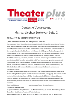 Theaterzeitung 04/2015 S.2 - Deutsch