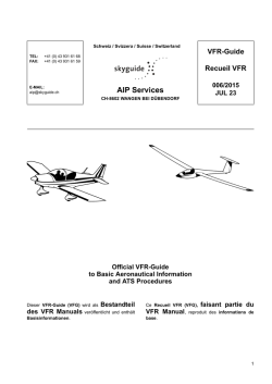 VFR-Guide - SkyGuide