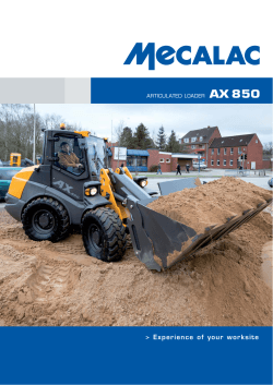AX 850 - Mecalac