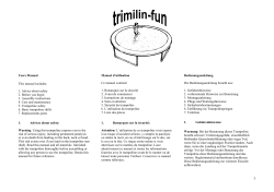 Trimilin-fun Aufbanleitung PDF