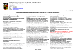 Hinweise Jugend
