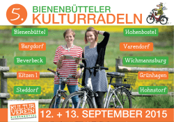 Jetzt herunterladen - Kulturverein Bienenb&uuml;ttel