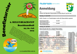 Einladung Kelly 2015 - Handball Filderstadt