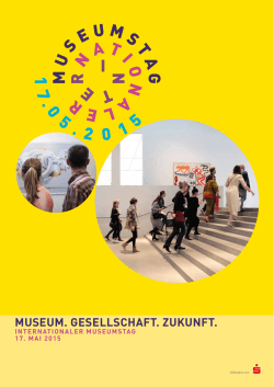 Broschüre - Internationaler Museumstag