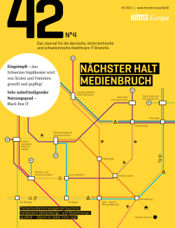 JETZT LESEN! Die neue 42 No. 4 ist online.