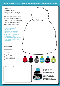 Hier kannst du deine Bommelm&uuml;tze entwerfen: - My
