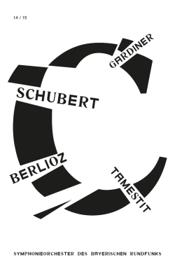 SCHUBERT - Symphonieorchester des Bayerischen Rundfunks