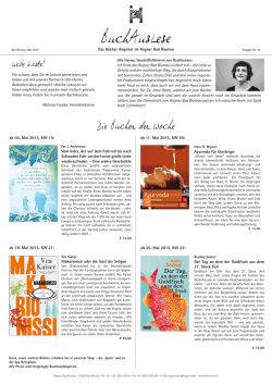 Das Bücher Angebot im Rogner Bad Blumau Wir wissen, dass Sie