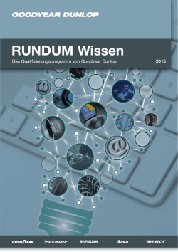 RUNDUM Wissen-Seminarbroschüre 2015 - gdtg