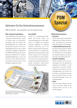 PDM Spezial - ISD Software und Systeme GmbH