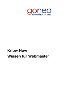 Know How Wissen für Webmaster