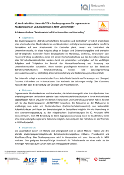 Informationsblatt - Otto Benecke Stiftung eV
