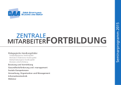 MitarbeiterfOrtBIldunG Zentrale - DAA