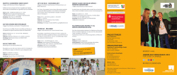 Flyer Kulturrucksack 2015