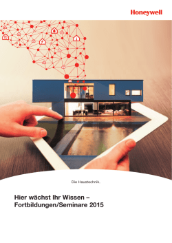 Hier w&auml;chst Ihr Wissen &ndash; Fortbildungen/Seminare