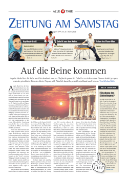 Auf die Beine kommen