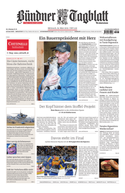 Ein Bauernpr&auml;sident mit Herz - TourismusForum Alpenregionen