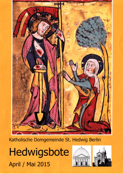 Hedwigsbote - St. Hedwigs