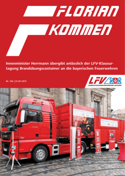 Florian kommen 104 - Landesfeuerwehrverband Bayern