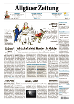 Allgäuer Zeitung, Marktoberdorf vom 21.03.2015