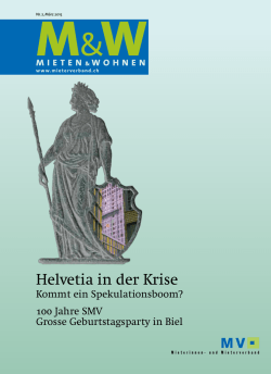 Helvetia in der Krise - Kommt der Spekulationsboom?