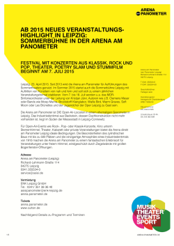 PM_Arena_Sommerbühne_2015 - Arena am Panometer