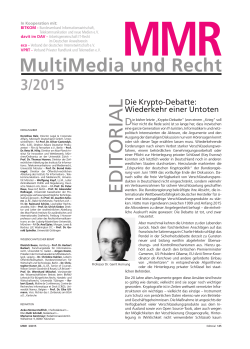 EDITORIAL - Juristische Fakult&auml;t