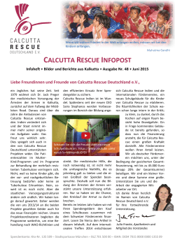 Juni - Calcutta Rescue Deutschland eV