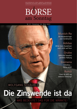 PDF - BÖRSE am Sonntag