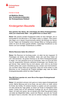 2015_Kindergartenbaustelle_Interview KSK_M. Reiser Pressecenter