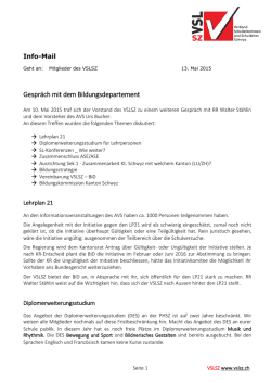 Infomail Gespr&auml;ch mit BiD