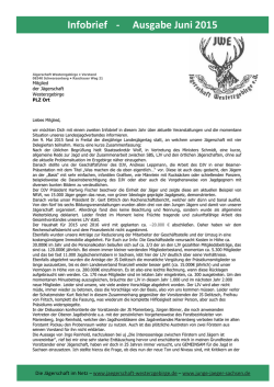 Infobrief 2-2015 - J&auml;gerschaft Westerzgebirge