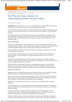 Artikel über die Veranstaltung in den Fränkischen Nachrichten als pdf.