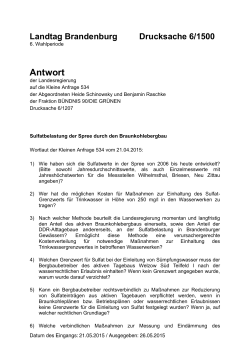Die Kleine Anfrage als pdf-Datei - Fraktion Bündnis 90/Die Grünen