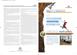 HydroCork / Vinyl Preisliste 2015
