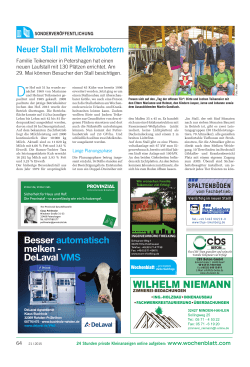 Tag der offenen T&uuml;r Betrieb Teikemeier
